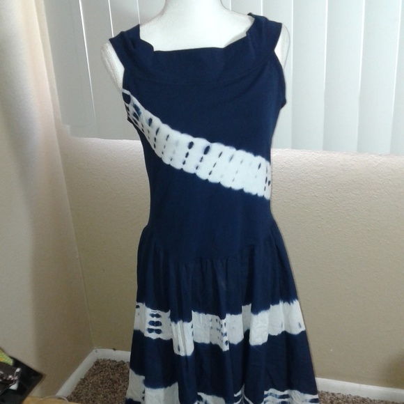 Unknown Dresses & Skirts - NWOT Tie Dye Boho Off SHoulder Dress